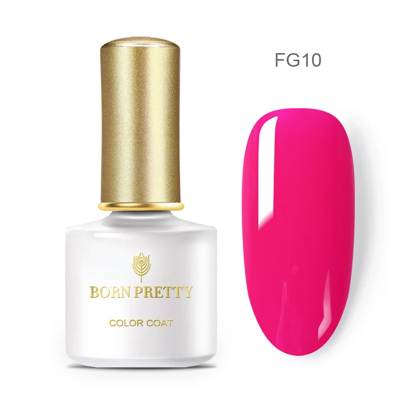BP-FG10 BORN PRETTY 6 мл Гель-лак для ногтей светящийся в УФ-светильник флуоресцентный неоновый УФ-светодиодный Гель-лак для замачивания Полупостоянный УФ-Гель-лак - Цвет: BP-FG10