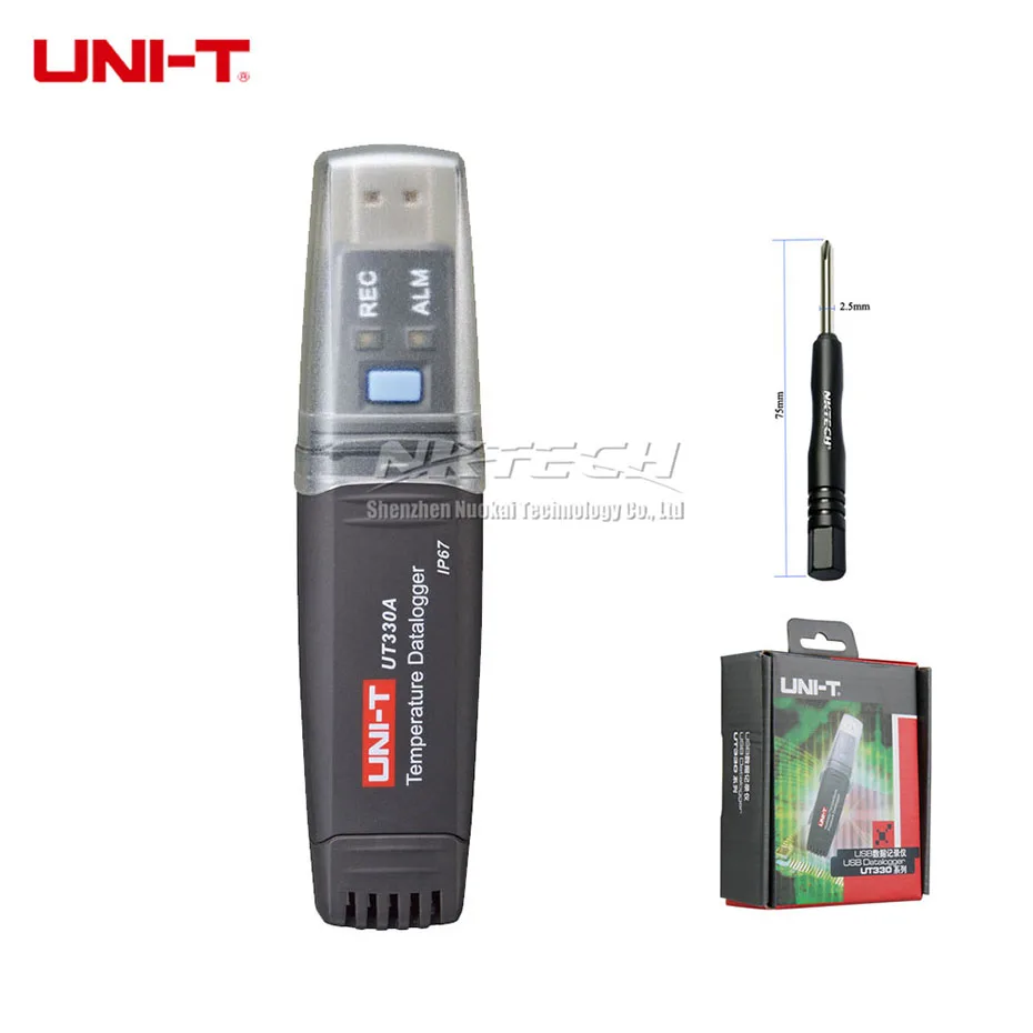 UT330A Temp 60K Data UNI-T USB регистратор данных 60 к регистратор данных запись влажности температура термометр UT330A UT330B UT330C мини ПК Подключение метр - Цвет: UT330A Temp 60K Data