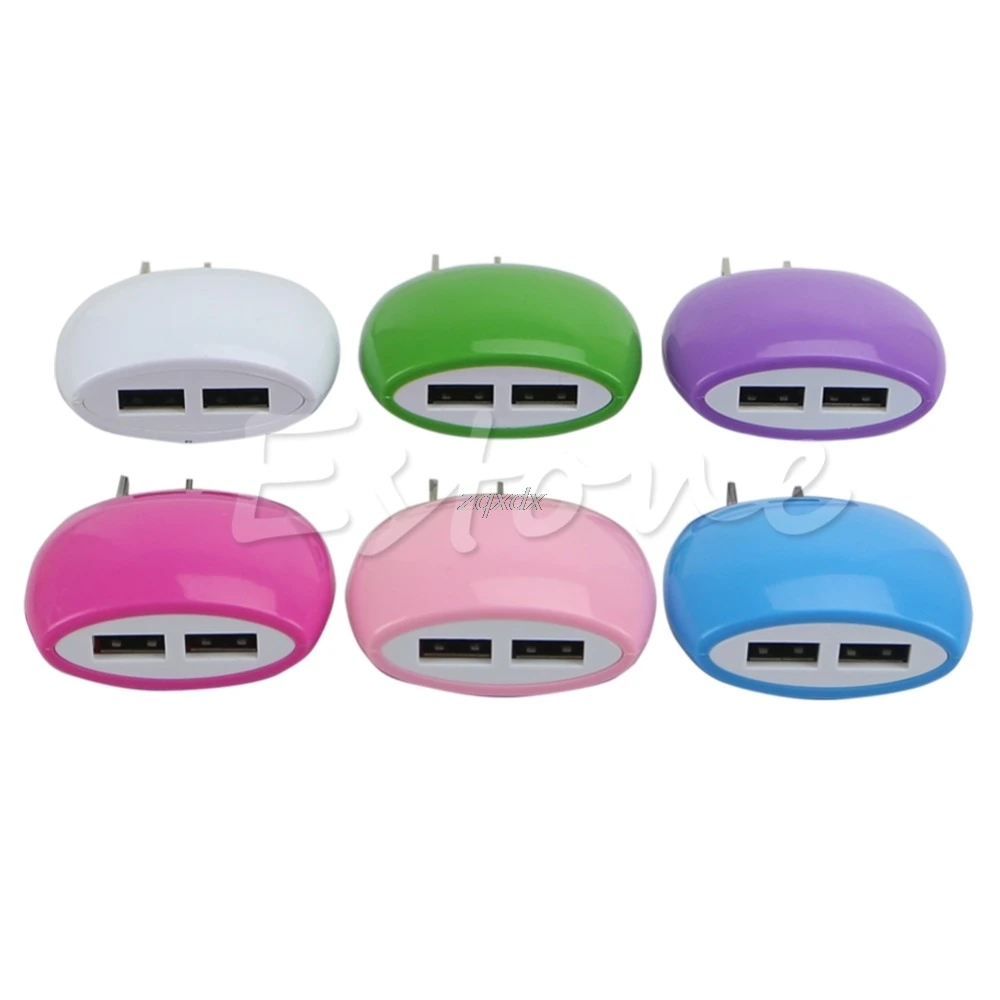 Сетевое зарядное устройство с двумя USB портами 2 1 А|adapter charger|adapter wall chargercharger for |