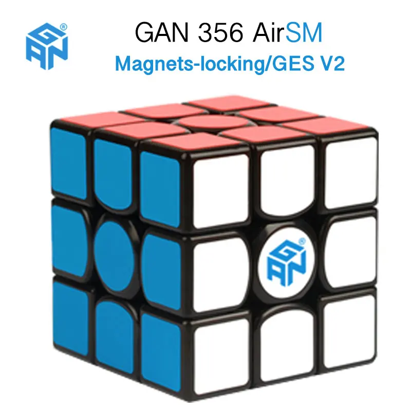 Оригинал Gan 356 Air S/Gan356 SM с магнитами скоростной куб AirSM/356 AirS 3x3 волшебный