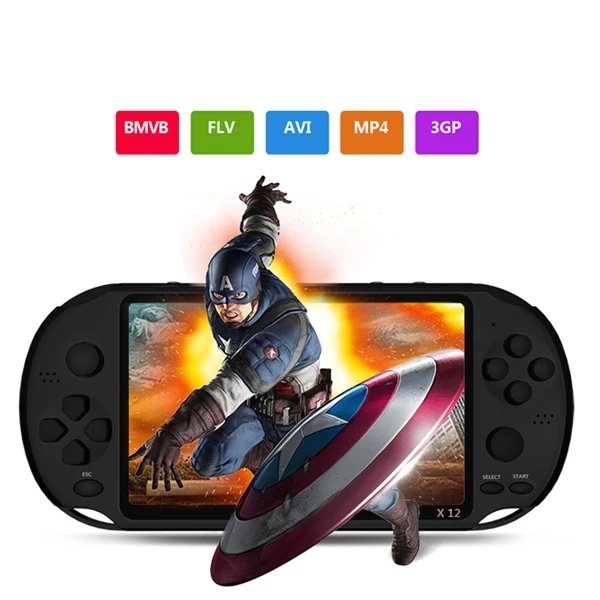 AAAE Powkiddy 5 1 дюймов 8G Ретро игровая консоль плеер HD экран двойной джойстик Ручной