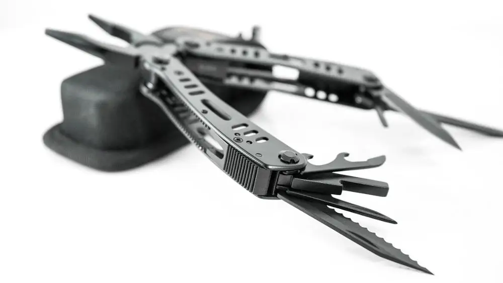Plier 3 шт./лот Ganzo G103 Мультитул, складные плоскогубцы, Походный нож для выживания, многофункциональные плоскогубцы, консервированные ручные инструменты, EDC с сумкой для инструментов - Цвет: Plier