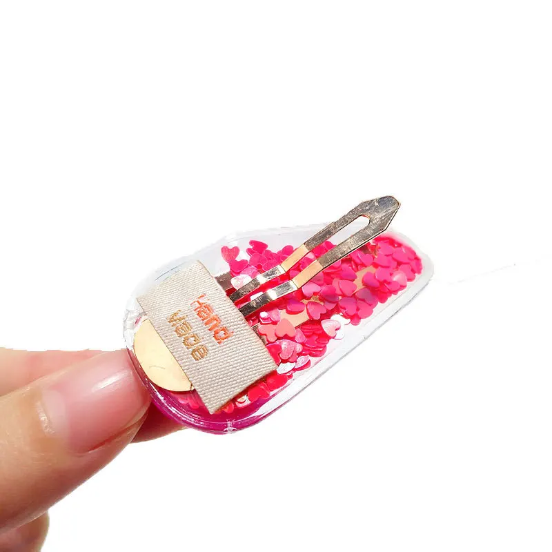 Новые цветные заколки для волос с фруктами в виде ананаса прозрачные ПВХ ВВ