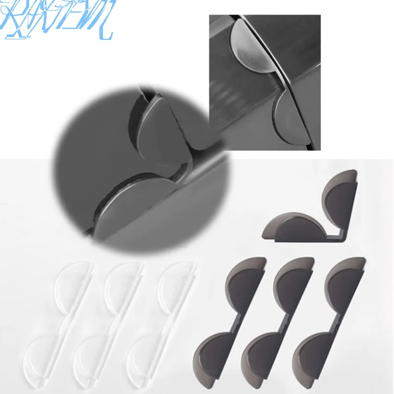 4 шт./компл. ПВХ универсальные авто защитные щитки для края автомобильной двери