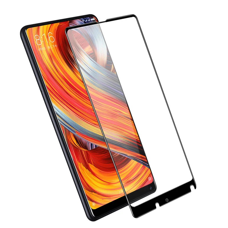 Для Xiaomi Mi Mix 2 стекло MOFI 2s Закаленное пленка полное покрытие Защита экрана для Mix2