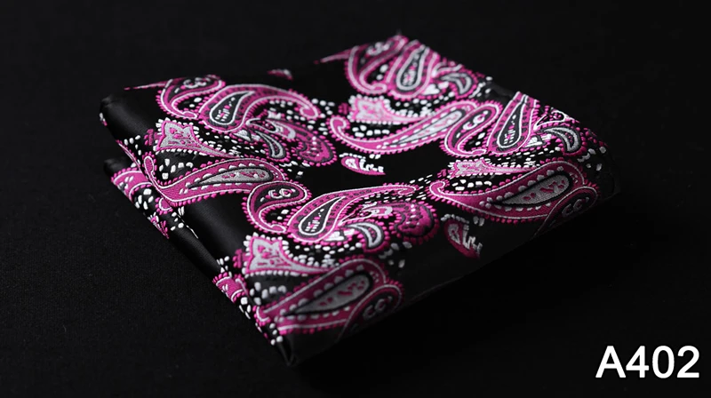 Мужской Карманный платок из шелка и сатина с цветочным узором Классический