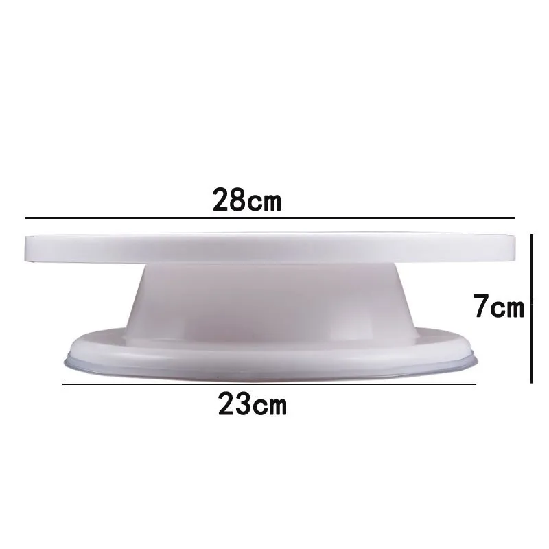 28 см инструменты для украшения торта вращающаяся подставка Sugarcraft Проигрыватель