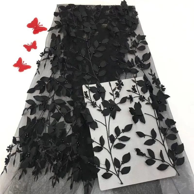 Новинка 2019 африканские кружева с розовыми бусинами ткани вышивкой африканская