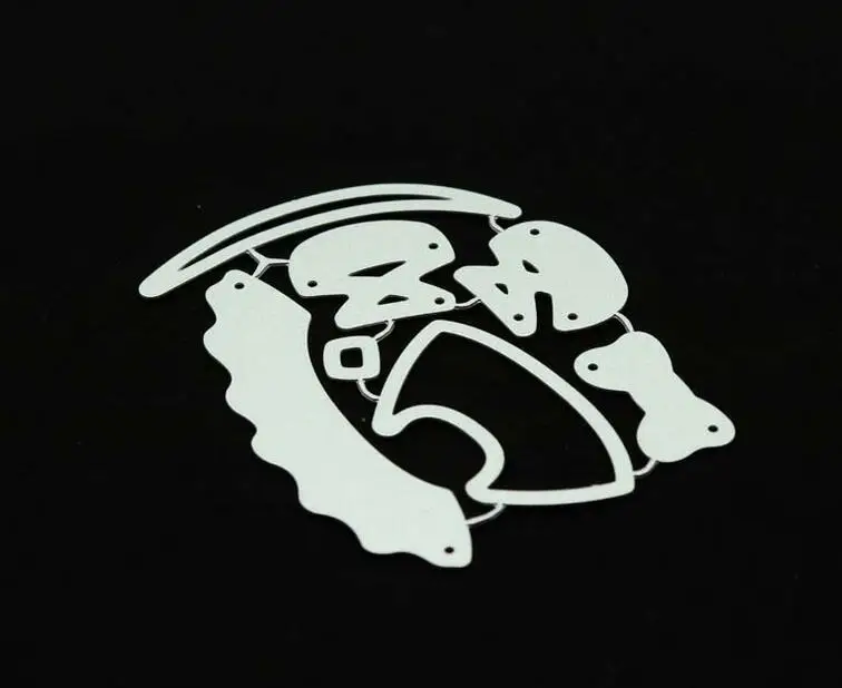 DIY для декоративного платья медведя рамка из углеродистой стали металлические