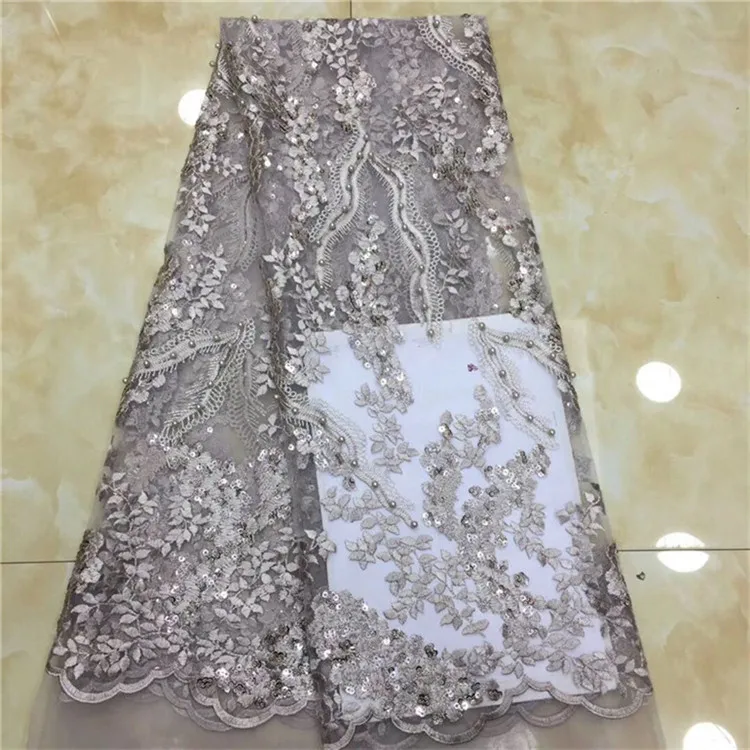 Нигерийская кружевная ткань для свадьбы 2019 африканская французская высокого