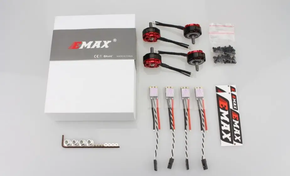 EMAX RS2205 S 2300KV/2600KV CCW бесщеточный двигатель Dshot BLHeli Bullet 30A ESC мощный комбо для FPV