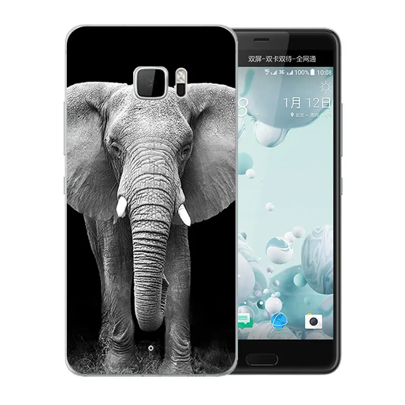 5 7 дюйма для HTC U ультра чехол телефона Высокое качество крюк шаблон роскошный
