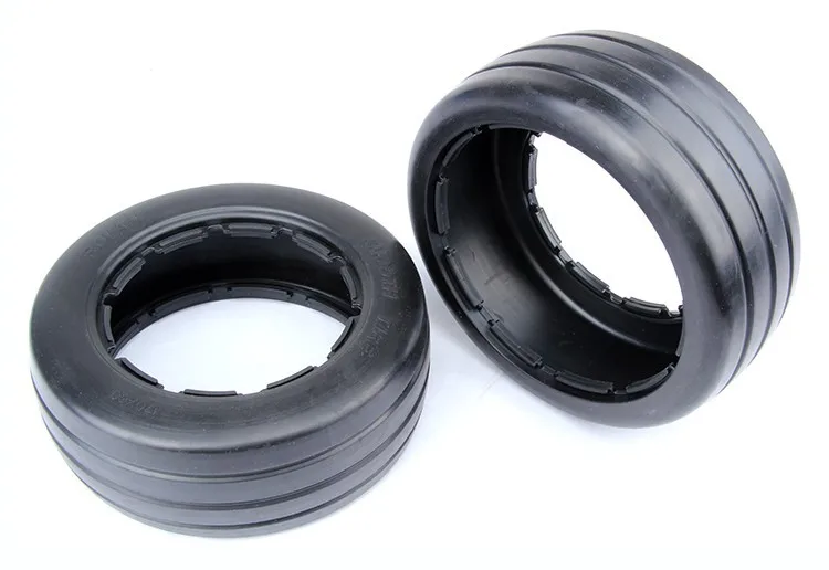 Rovan передняя шина Slicks 2 подходит для ПК HPI Baja 5b King Motor Truck Запчасти | Игрушки и хобби