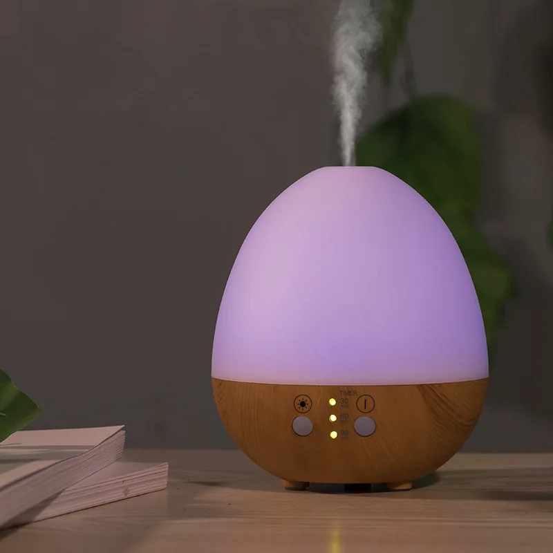 Home Use Innovative Egg Shape Usb Charge Ultrasonic Air Purifier Aroma Diffuser Mist Humidifier Multi-Color Led | Бытовая техника