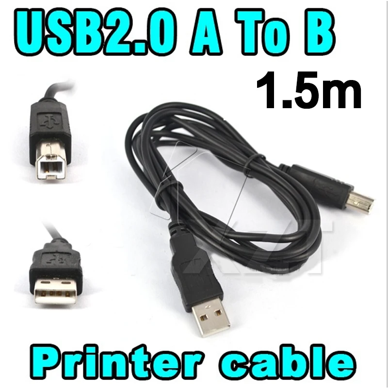 Кабель удлинитель PZ для принтера 1 5 м USB 2 0| |