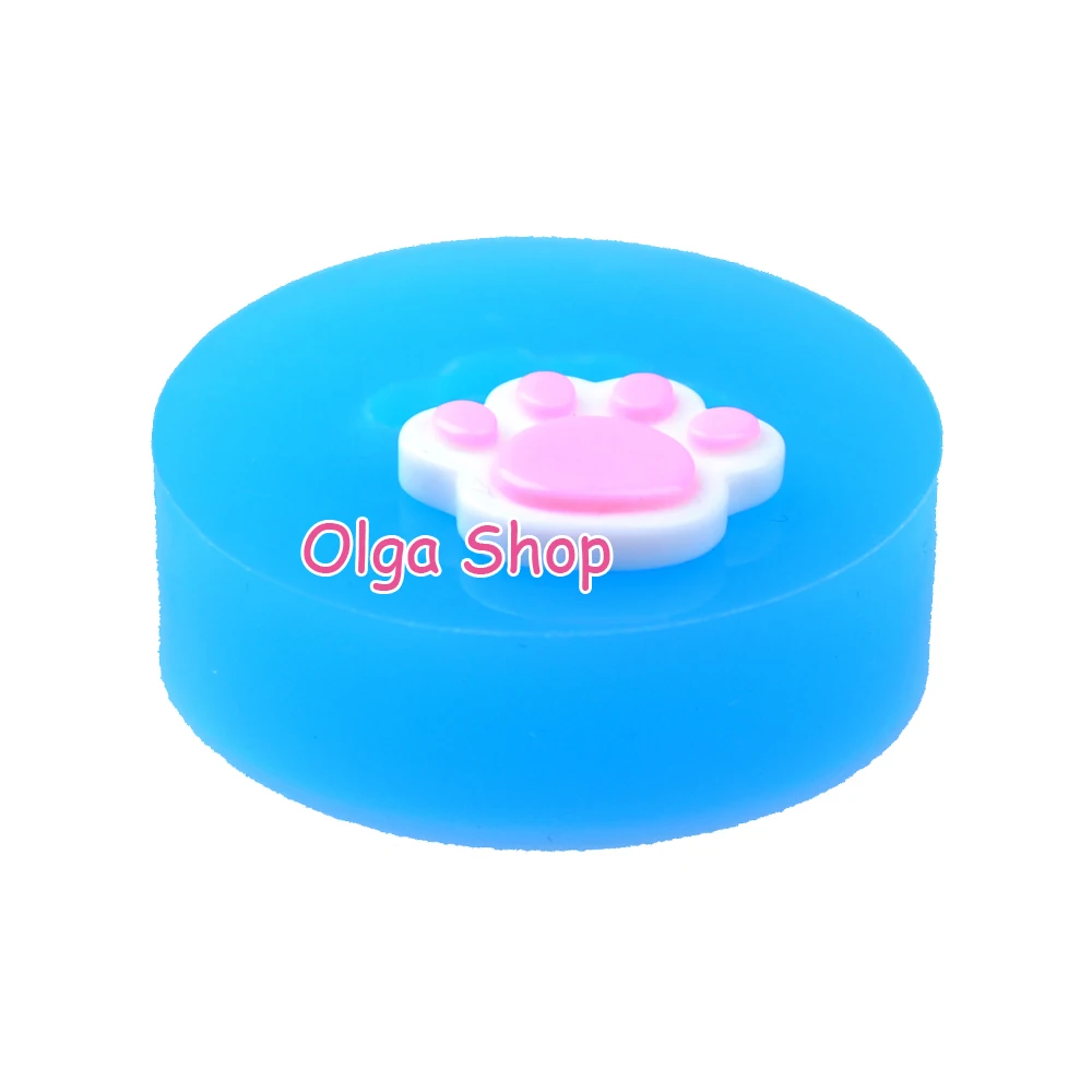 Силиконовая мини-форма DYL359 13 6 мм Pawprint-форма в виде лапы животных миниатюрные