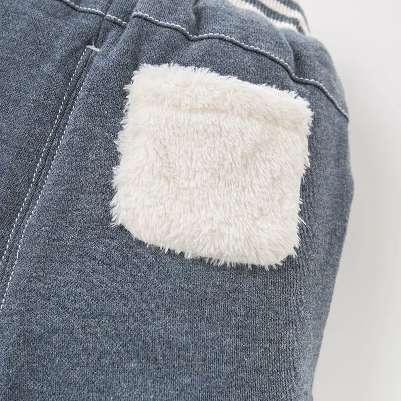 DBW8209 dave bella однотонные штаны для маленьких мальчиков детские длинные брюки