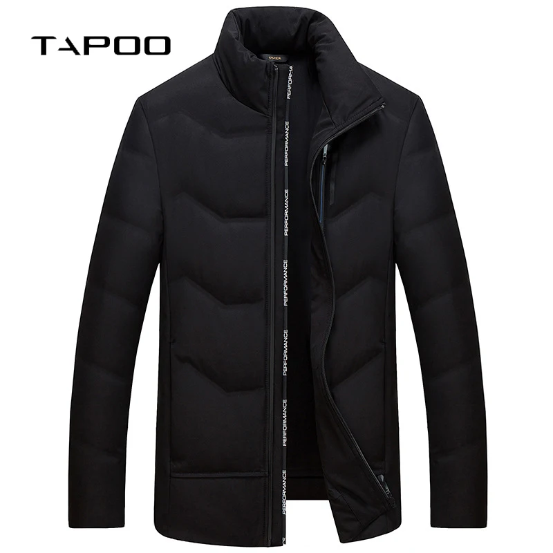 Новинка Брендовые мужские зимние куртки на 90% белом утином пуху плотное пальто