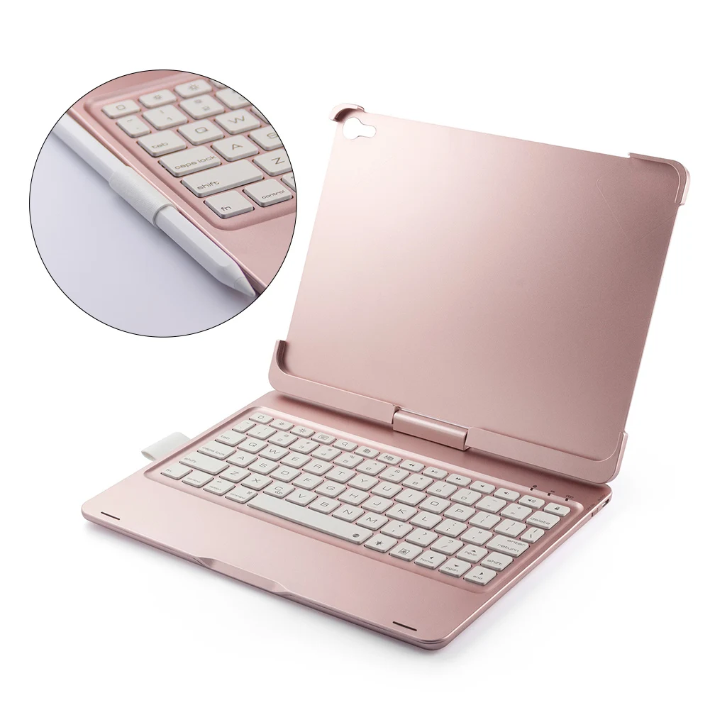 Защита Крышки Ночная более быстрая вращающаяся беспроводная клавиатура чехол с