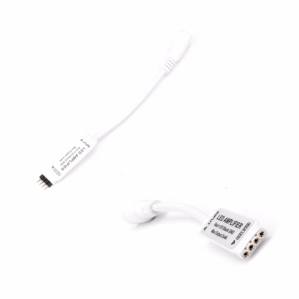 RGB Светодиодная лента усилитель DC12V 3* 4A мини-усилитель для светодиодный RGB Светодиодная лента репитер мощности контроллер консоли