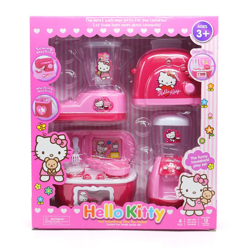 Набор кухонной утвари HELLO KITTY электрическая имитация четыре в одном кухонные