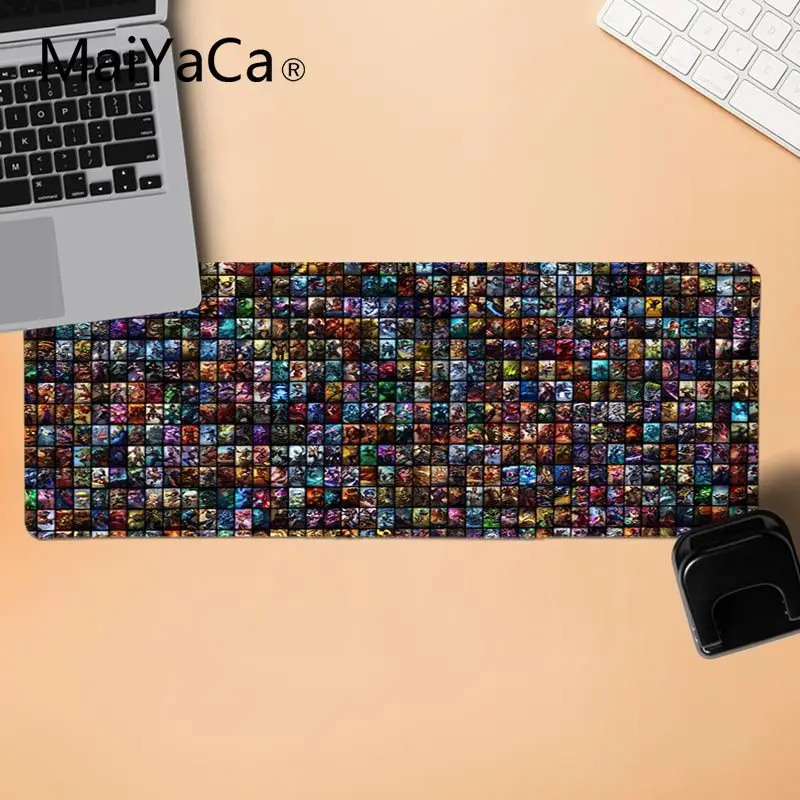 MaiYaCa крутой коллаж видеоигр, настраиваемый игровой коврик для мыши для ноутбука, ноутбука, игровой коврик для мыши - Цвет: LockEdge 30x80cm