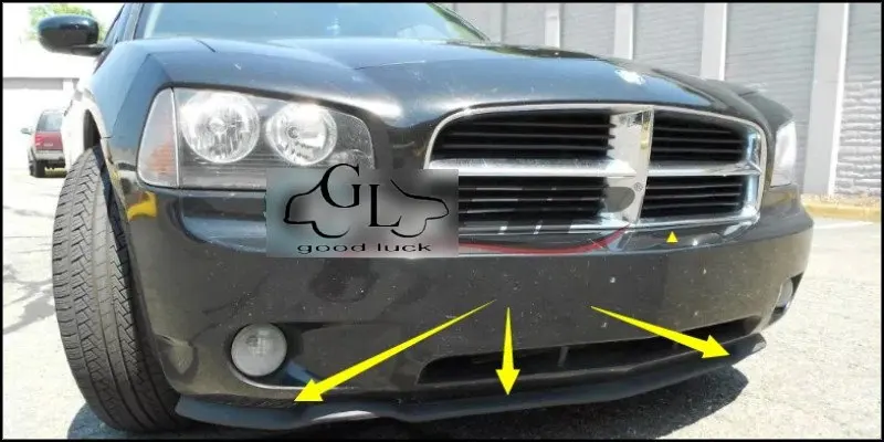 Дефлектор губ бампера для Dodge Durango MK3 2011 ~ 2015 передняя юбка спойлера ДЛЯ TG Friends
