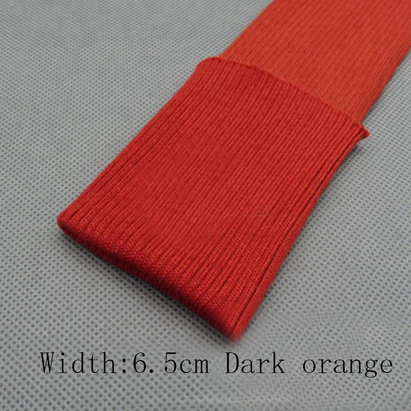 dark orange 1 шт., бейсбольная форма с манжетами из хлопковой ткани, нижнее белье для здоровья, ребро, детская одежда, ребро, манжета из хлопковой ткани - Цвет: dark orange