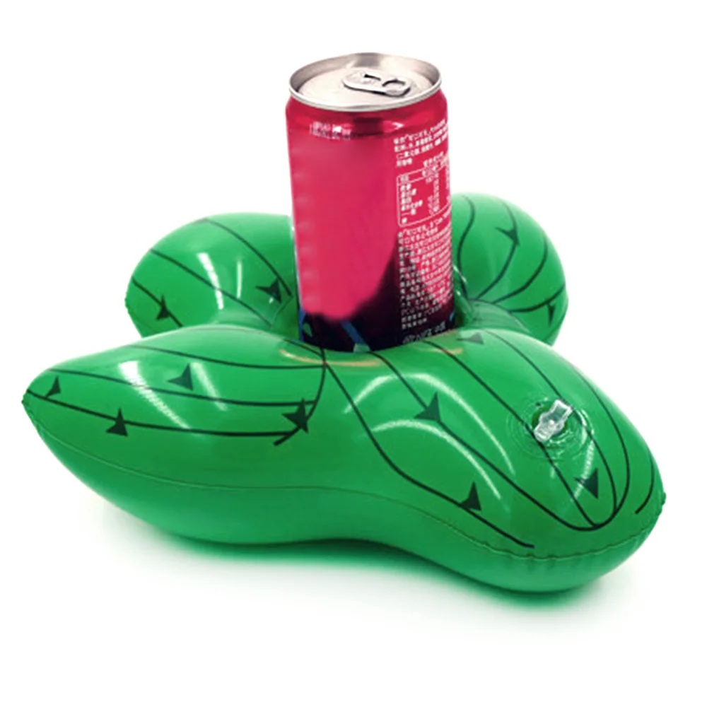 3 шт. новая надувная кружка в форме кактуса плавающий держатель для стаканов