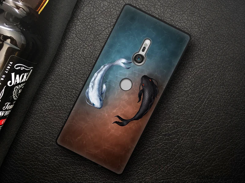 JURCHEN, роскошный 3D мультяшный чехол для телефона, для sony Xperia XZ3, чехол, мягкий, TPU, силиконовый, задний Чехол для sony Xperia XZ3, двойной чехол