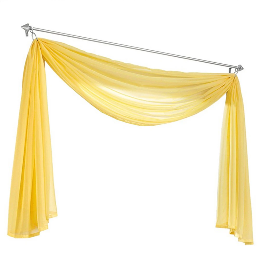 Pure Colorful Tulle Curtain Panel Window Balcony Room Divider Home Decor | Дом и сад