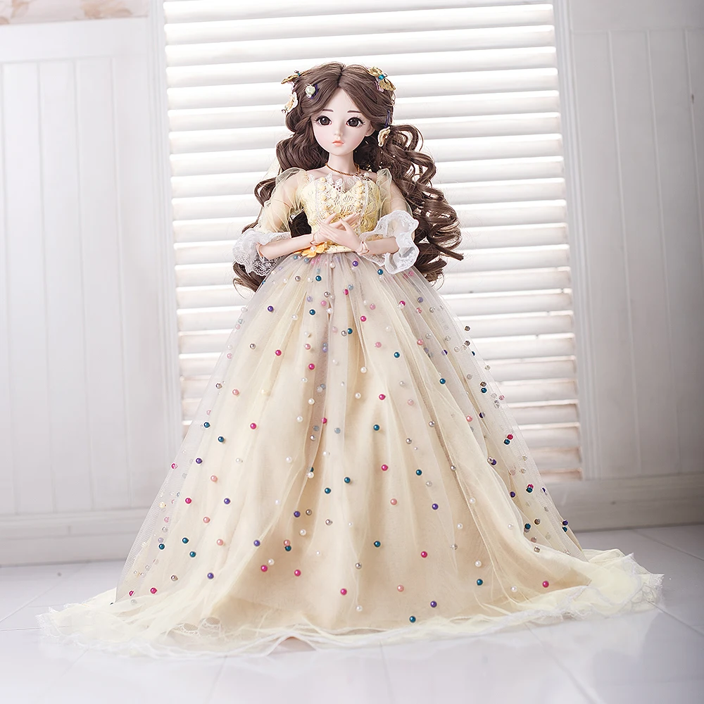 UCanaan 23 6 'ཎ шаровых суставов BJD SD кукла с одеждой наряд обувь парик волосы