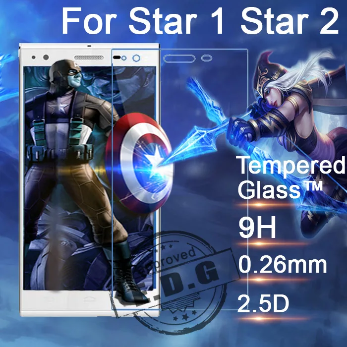 Высококачественное Закаленное стекло для ZTE Star 1 2 S2002 G720 G720C защита экрана 9H усиленная защитная пленка