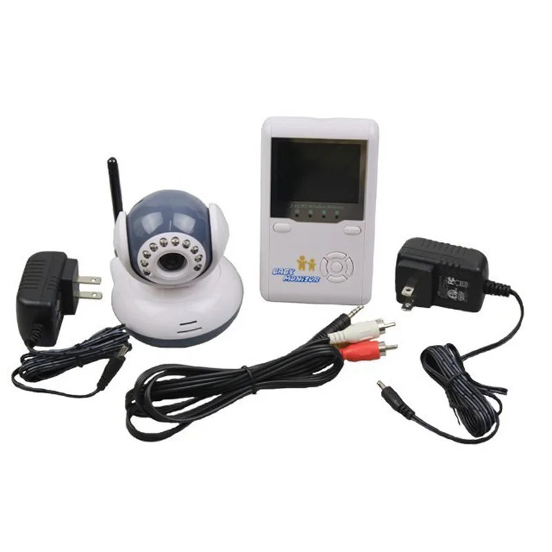 Беспроводная Цифровая видеоняня TFT 2 4 дюйма ИК с ночным видением Домашняя
