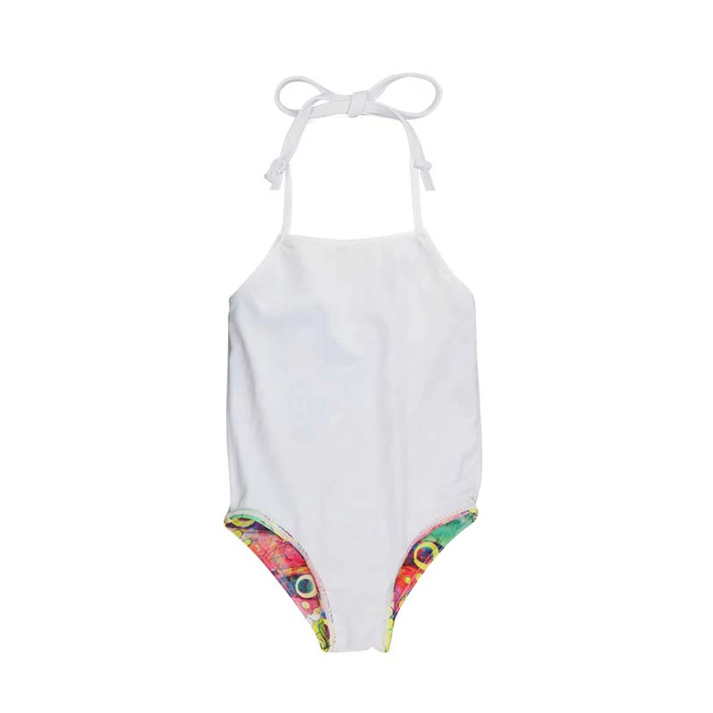 HYCOOL/Цельный Детский купальник для девочек купальный костюм с объемными милыми