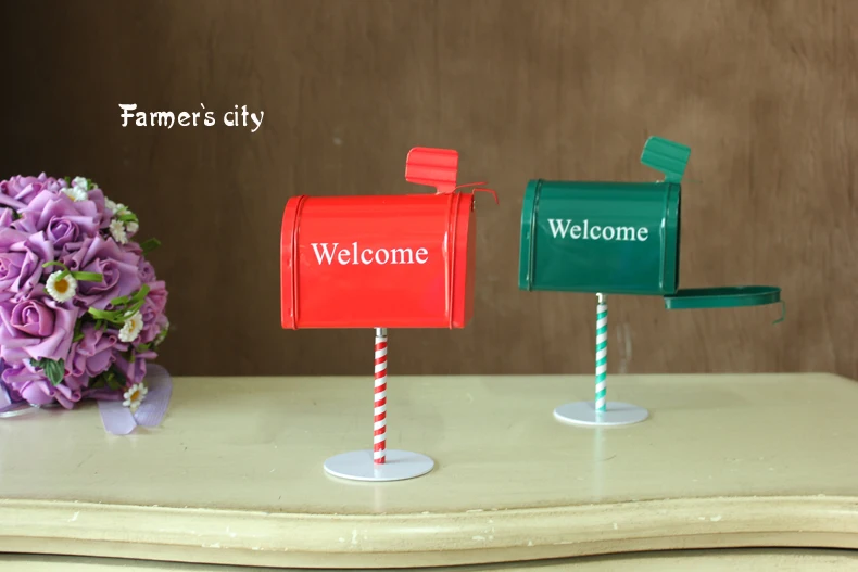 DIY ремесла Zakka фото реквизит/домашний декор почтовый ящик с подставкой/хранилище