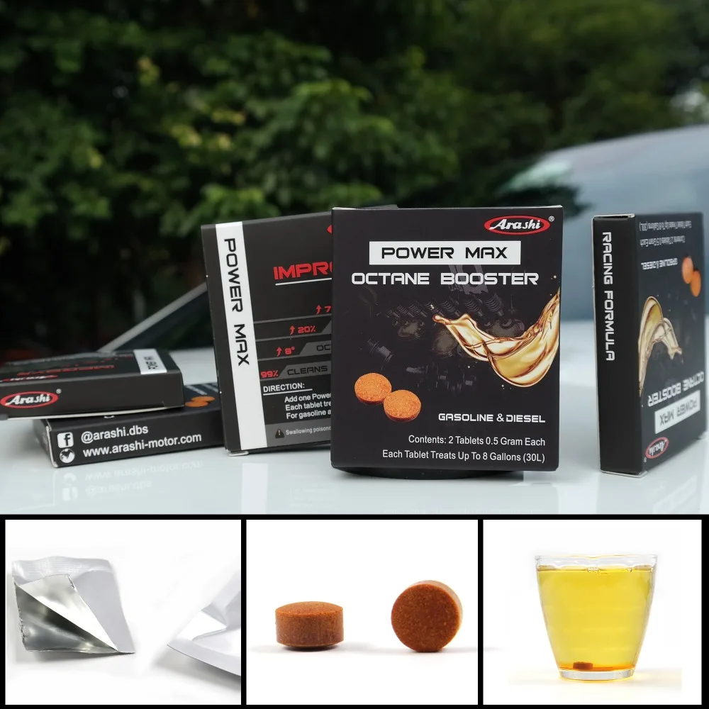 6 упаковок газовые добавки Arashi экономия топлива инжектор моторного масла