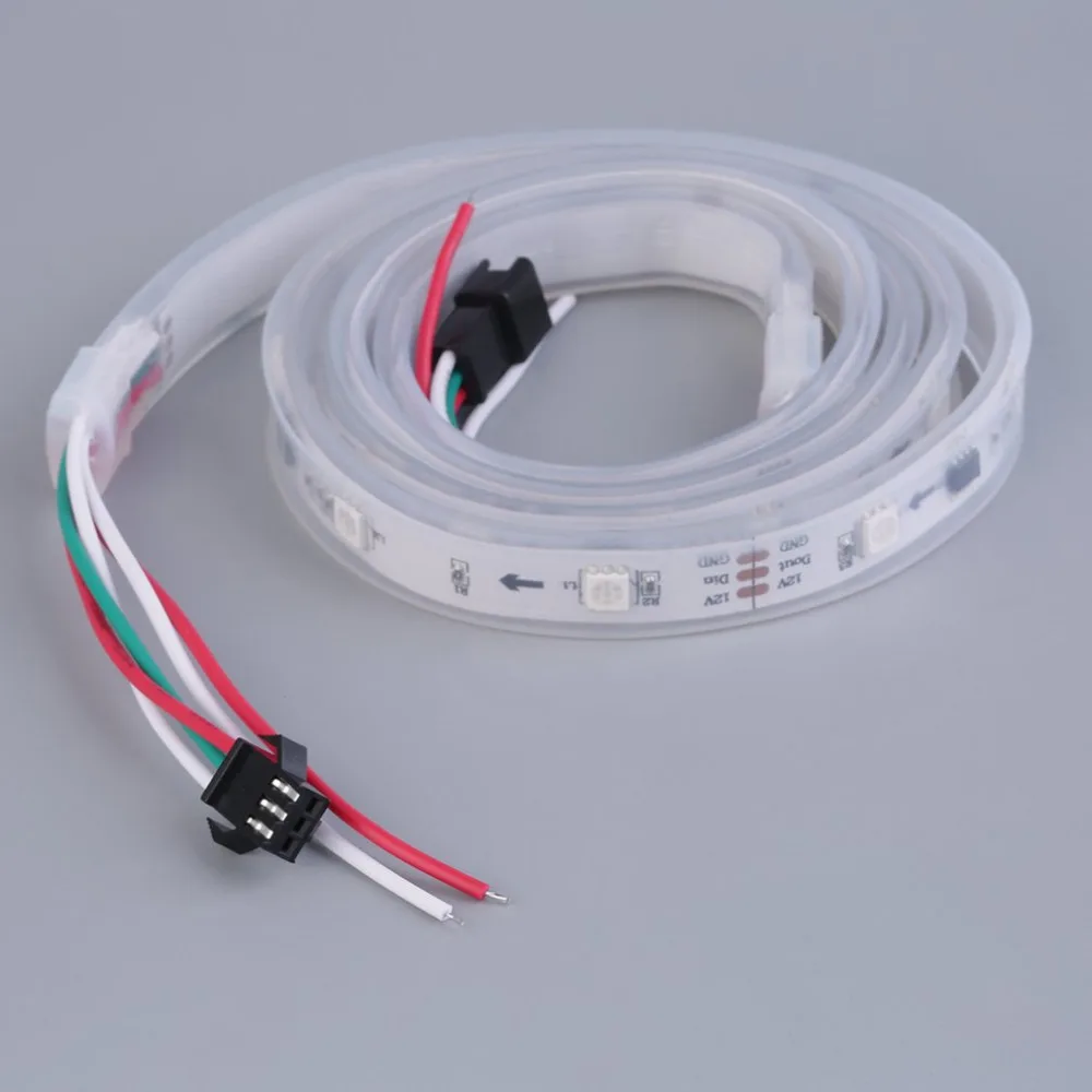 ICOCO многоцветный WS2811 высокая яркость 5050 SMD Светодиодная лента Водонепроницаемая
