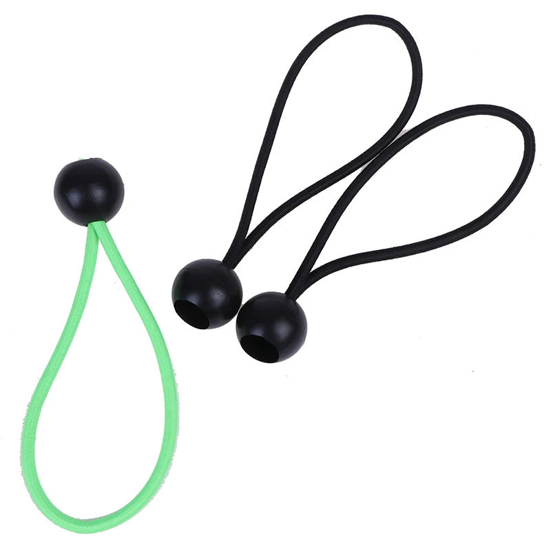 10 шт. Многофункциональный пластиковый шарик банджи зажим для флага с резиновыми