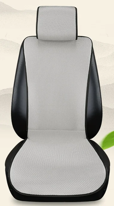 grey full 1pcs Подушка для автомобильного сиденья, нескользящая, не движется, подушка, 3d, соты, вискоза, не скользит, подушка, четыре сезона, удобная - Название цвета: grey full 1pcs