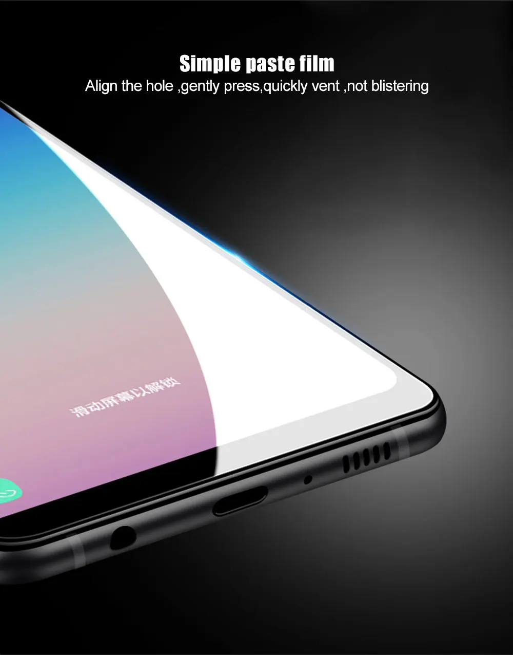 A9 стекло для samsung Galaxy A9 закаленное стекло полное покрытие клей пленка для экрана протектор для Galaxy A9 закаленное стекло
