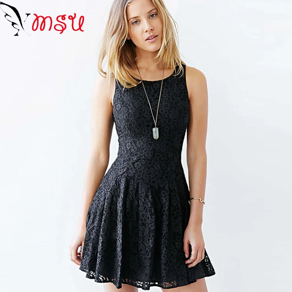 Новый Жаркое Лето Женщины Пляж Мини Party Dress Элегантный Рукавов Цветочные Вязание
