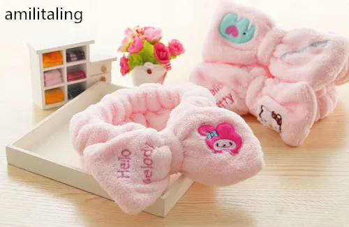 Новый Hello Kitty макияж красота упражнения волосы головной убор шапочка для ванны