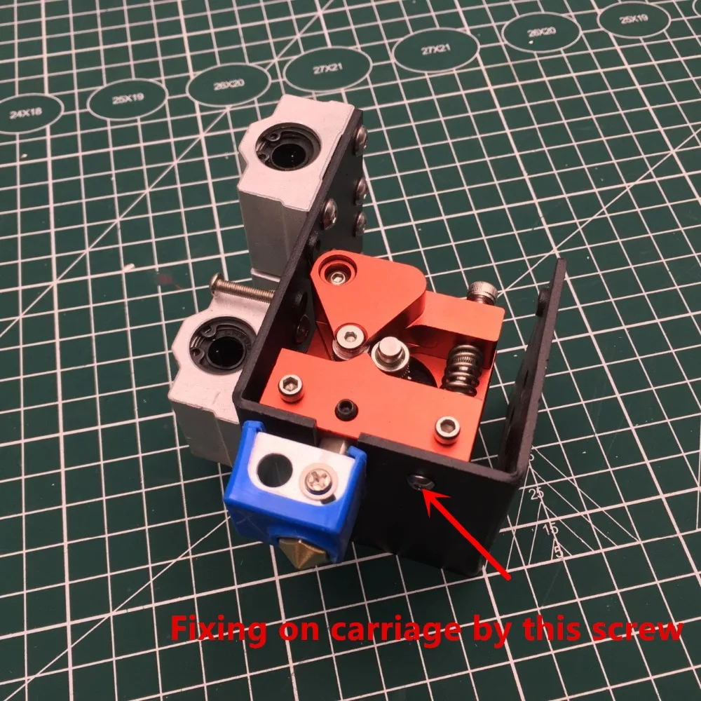 aluminum Btech dual drive MK10 extruder for upgrade Anet A8 Wanhao/Monoprice 3D printer gear extrusion flexible | Компьютеры и офис