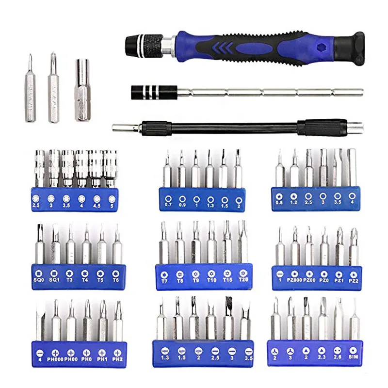 80 in 1 precision screwdriver set with magnetic driver kit professional electronics repair tool kit cell mobile phone watch tabl free global shipping
