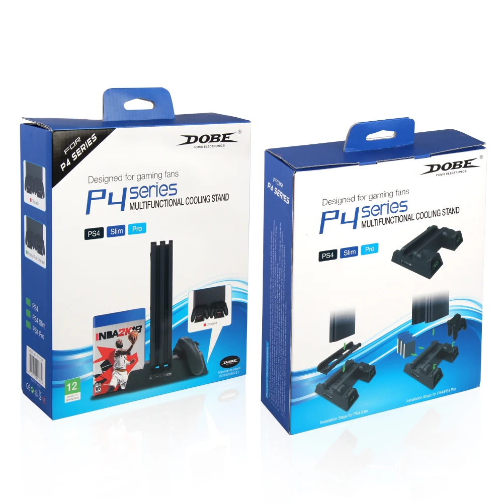 DOBE новый тип версии для ps4 slim pro Многофункциональный охлаждающий вентилятор