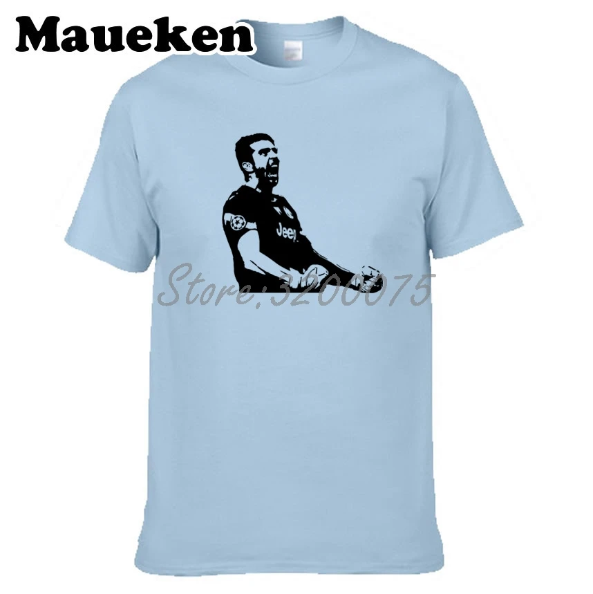 Мужская футболка Gianluigi Buffon FORZA adesivo Murario для фанатов подарок W0528010 | одежда