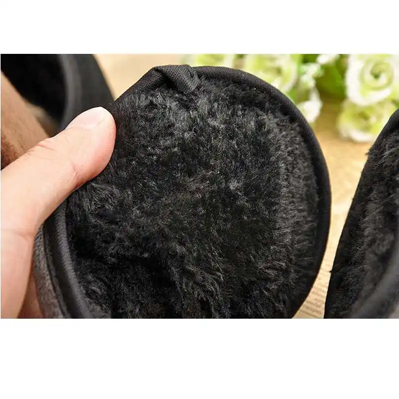 2018 новый черный флисовые теплые наушники зимние халява уха обертывание ленты