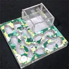 Камуфляжное Пчеловодство 140*140 мм, большой формикарий, муравьиная ферма, акриловая, насекомые-муравьи, домашний экологический цех