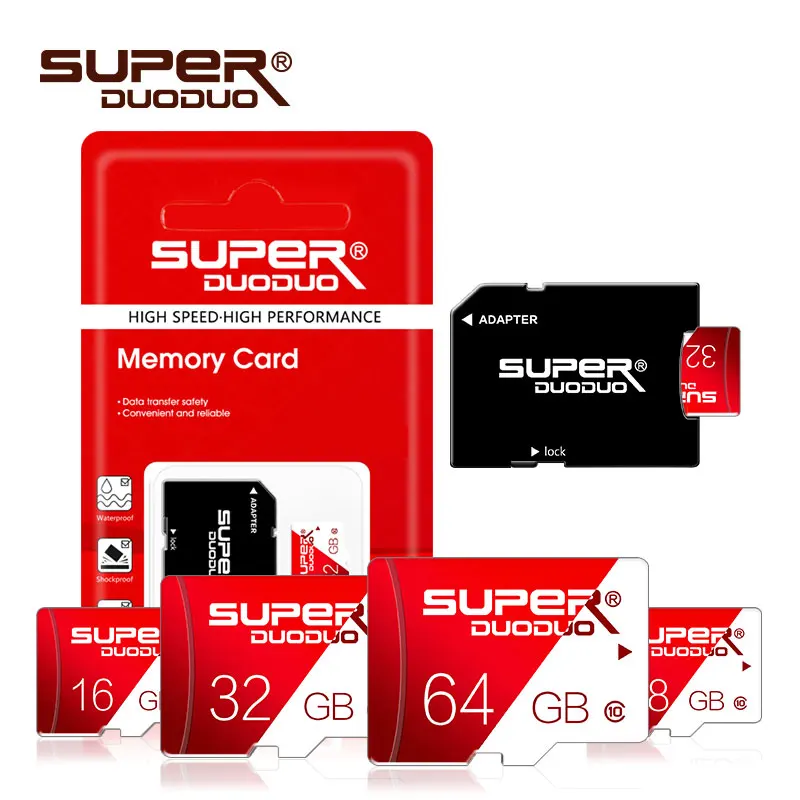 Карта памяти micro sd 128 Гб 64 ГБ 32 класс 10 TF карта 16 8 cartao de memoria|Карты памяти| |